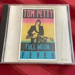 Vintage 80s TOM PETTY FULL MOON FEVER CD